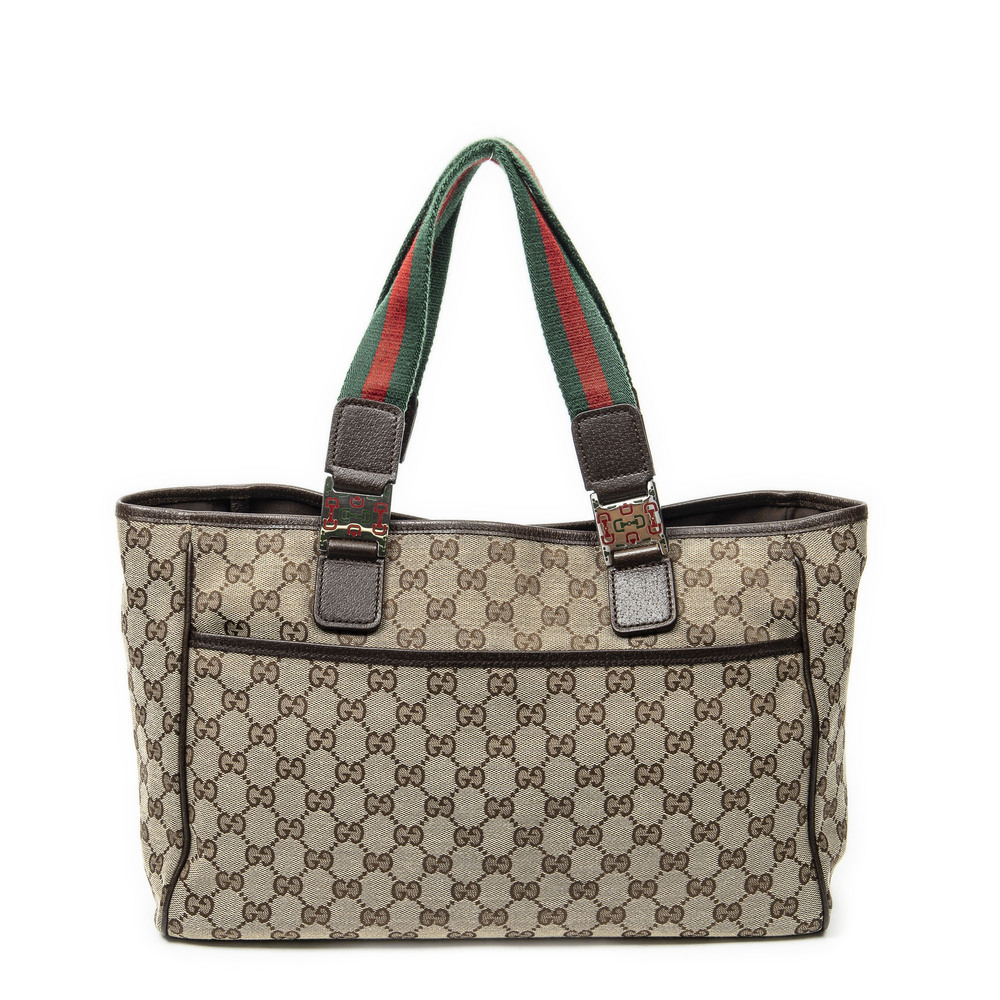 Gucci Web Medium Pop Tote - Picture 5 of 10